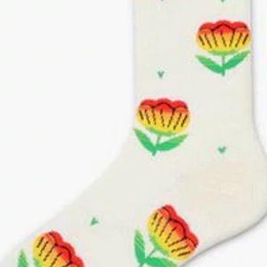 Happy Floral Flower Power Socks Any 4 for $32